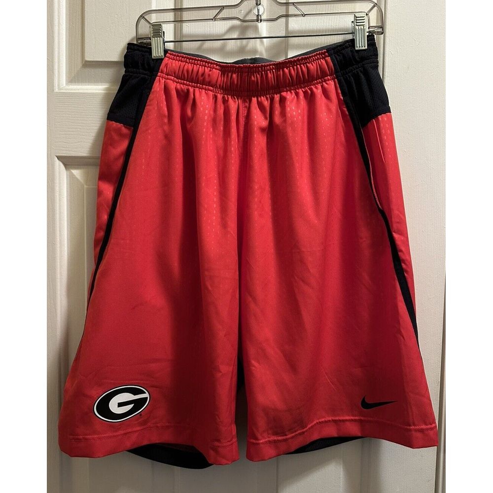Nike X NCAA X Georgia Bulldogs Mens‎ Dri-Fit Shorts Sz Medium NWOT